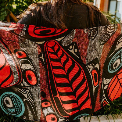 Sustaining Our Future Scarf - Kwiaahwah Jones | Native Northwest | boogie + birdie