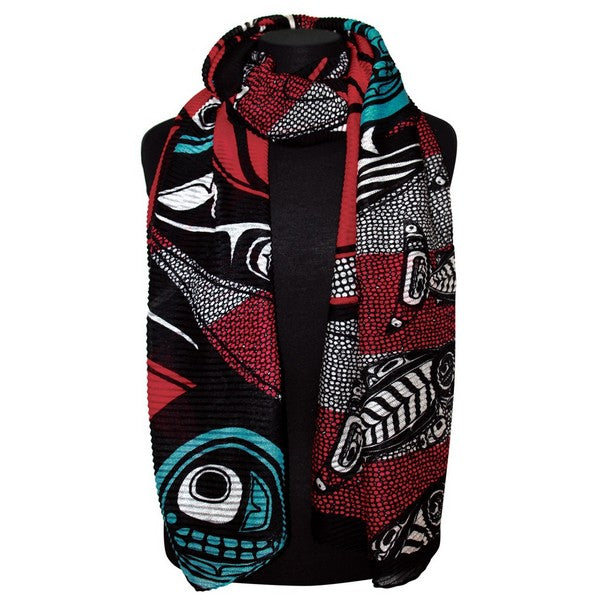 Sustaining Our Future Scarf - Kwiaahwah Jones | Native Northwest | boogie + birdie