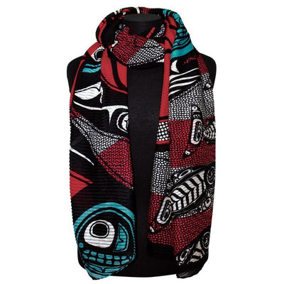 Sustaining Our Future Scarf - Kwiaahwah Jones | Native Northwest | boogie + birdie