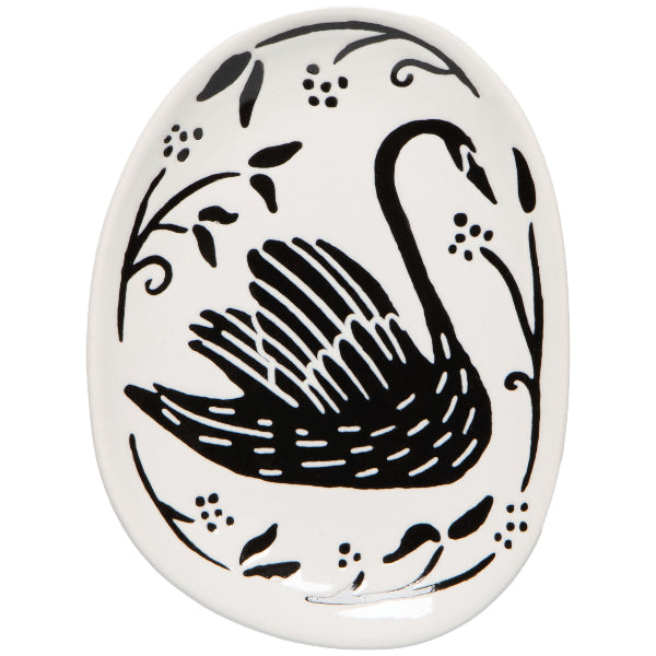 Swan Song Imprint Trinket Tray | Danica Studio | boogie + birdie