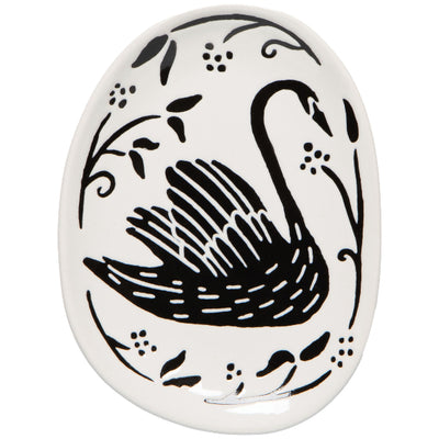 Swan Song Imprint Trinket Tray | Danica Studio | boogie + birdie