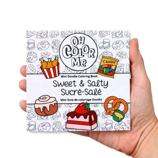 Sweet & Salty Mini Colouring Book | Oh Color Me | boogie + birdie