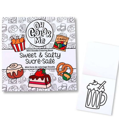 Sweet & Salty Mini Colouring Book | Oh Color Me | boogie + birdie
