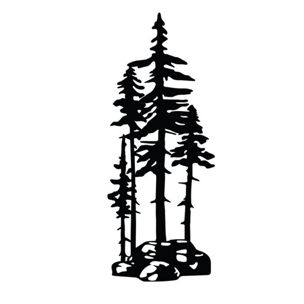 Tall Pines Metal Wall Decor | Northbound Elements | boogie + birdie
