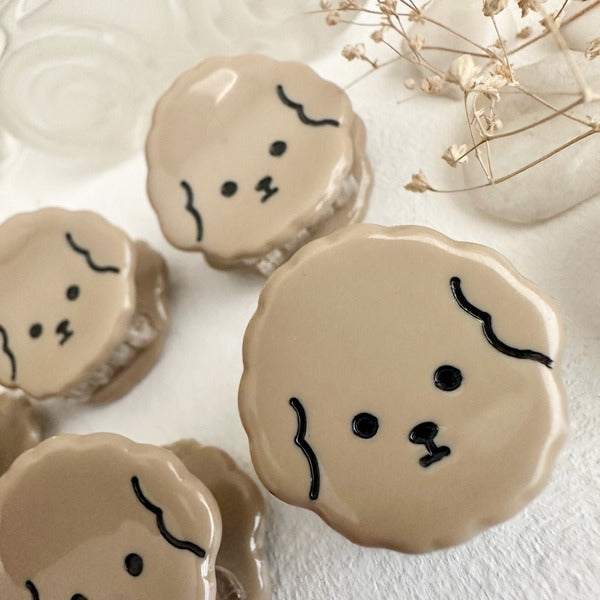 Tan Dog Hair Claw (hc24speck-t) | Pika & Bear | boogie + birdie