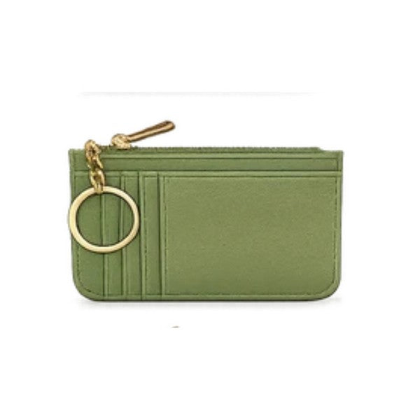 Green Tatiana Card Wallet | Wallets | boogie + birdie