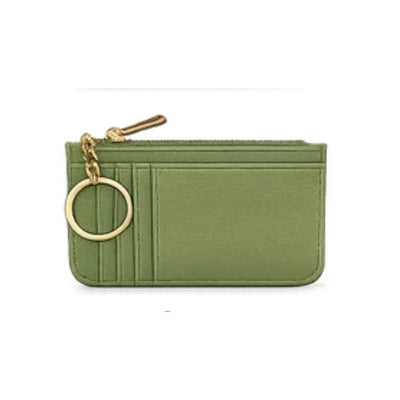 Green Tatiana Card Wallet | Wallets | boogie + birdie
