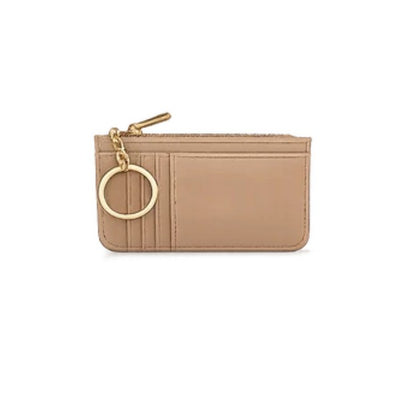 Taupe Tatiana Card Wallet | Wallets | boogie + birdie