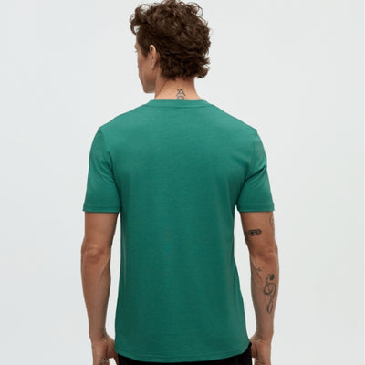 Sasquatch in Adirondack Chair Teal Men's T-Shirt (TCM5755-6099) | tentree | boogie + birdie