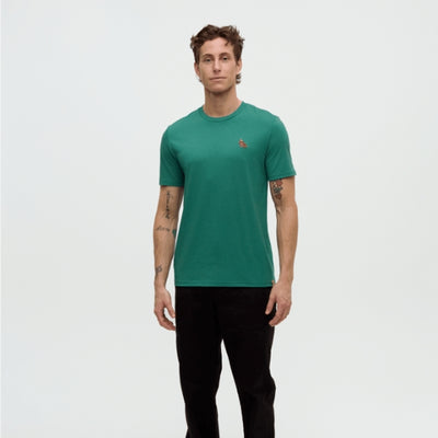 Sasquatch in Adirondack Chair Teal Men's T-Shirt (TCM5755-6099) | tentree | boogie + birdie