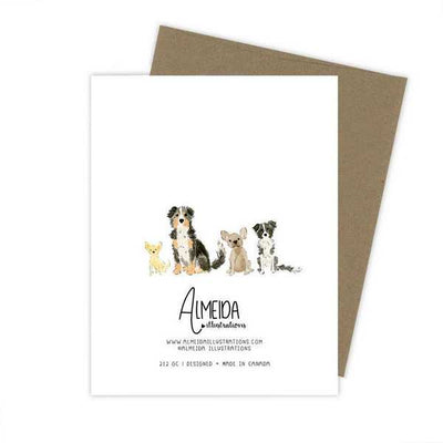 For All That You Do Thank You Card | Almeida Illustrations | boogie + birdie