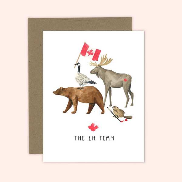 The Eh Team Art Card | Almeida Illustrations | boogie + birdie