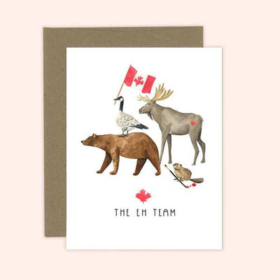 The Eh Team Art Card | Almeida Illustrations | boogie + birdie