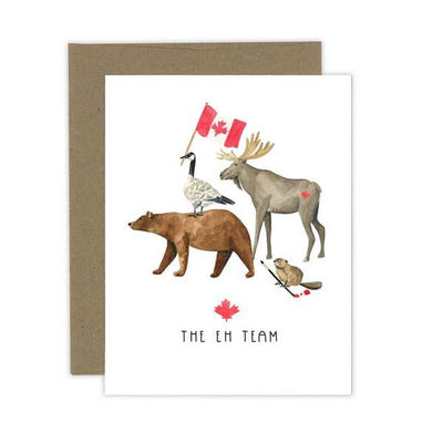 The Eh Team Art Card | Almeida Illustrations | boogie + birdie