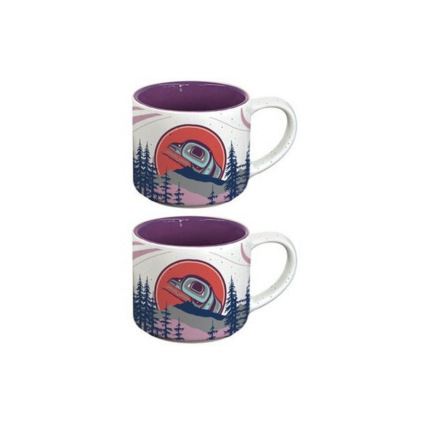 Light Keeper Espresso Mugs Set of 2 | Native Northwest | boogie + birdie