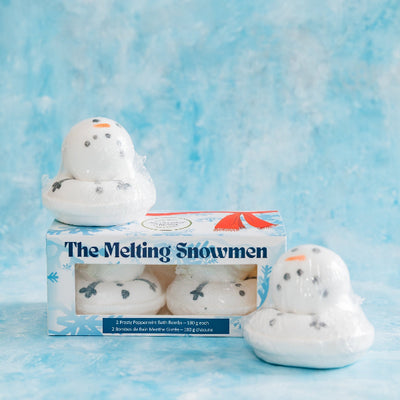 Melting Snowman Bath Bombs | Set of 2 | The Scented Market | boogie + birdie