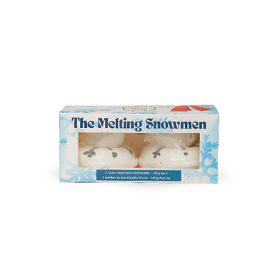 Melting Snowman Bath Bombs | Set of 2 | The Scented Market | boogie + birdie
