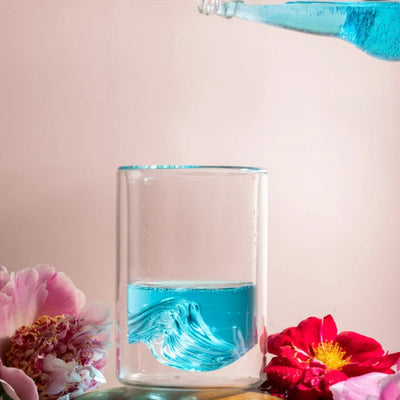 The Wave Pint Glass | MTNPK Glassware | boogie + birdie