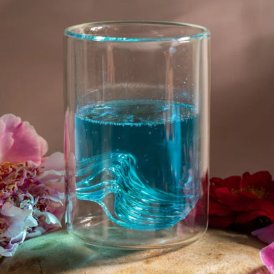 The Wave Pint Glass | MTNPK Glassware | boogie + birdie
