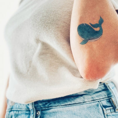 Whales Temporary Tattoos | Les Tatoués | boogie + birdie