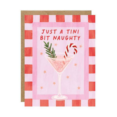 Tini Bit Naughty Christmas Card | Simple Whimsy | boogie + birdie