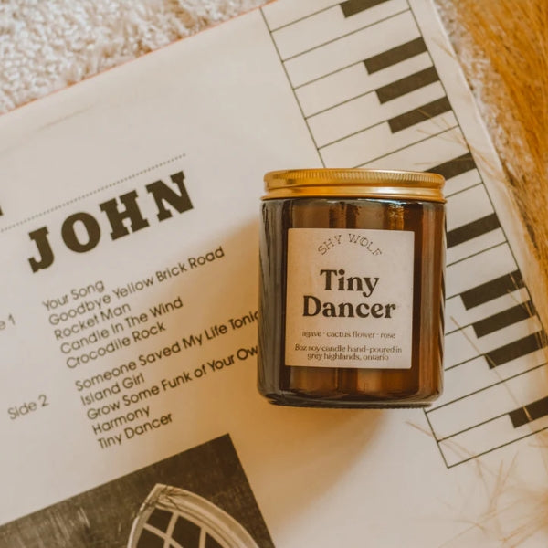 Tiny Dancer Candle | Shy Wolf Candles | boogie + birdie