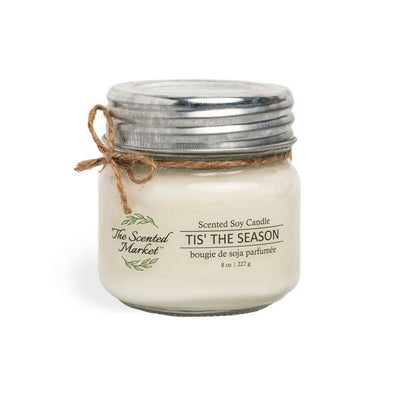 Tis' The Season Soy Candle 8oz | The Scented Market | boogie + birdie