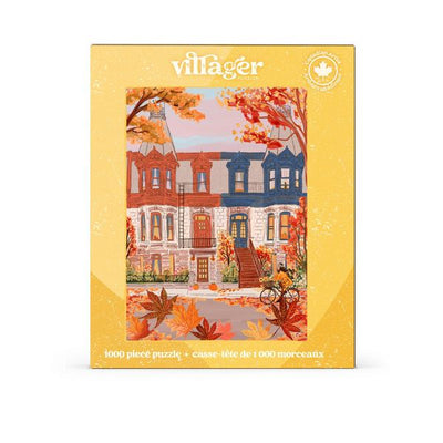 Touring Montreal 1000 Piece Puzzle | Villager Puzzles | boogie + birdie