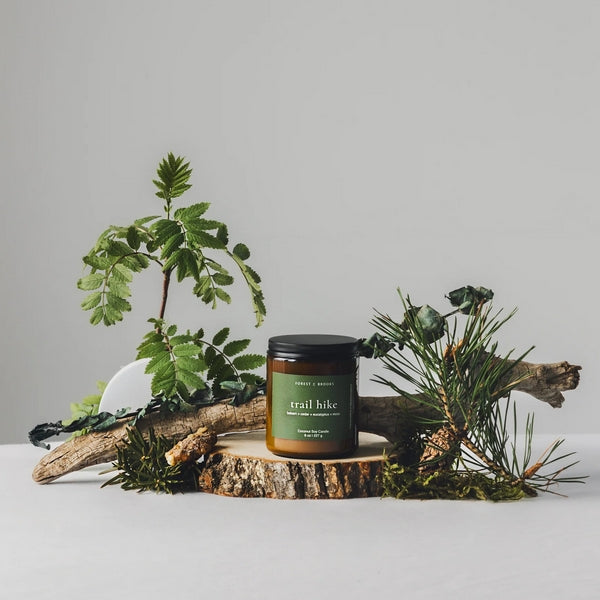Trail Hike Candle | Forest & Brooks | boogie + birdie