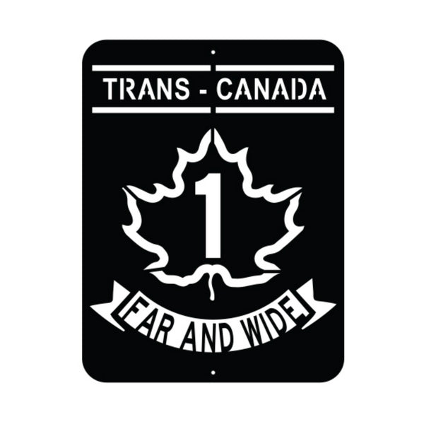 Trans Canada Highway Metal Wall Decor | Northbound Elements | boogie + birdie