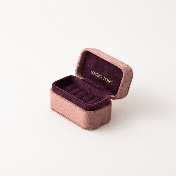 Rose Quartz Travel Jewellery Box | Lover's Tempo | boogie + birdie

