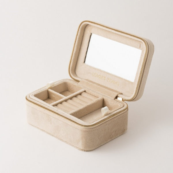 Moonstone Zipped Jewellery Case | Lover's Tempo | boogie + birdie

