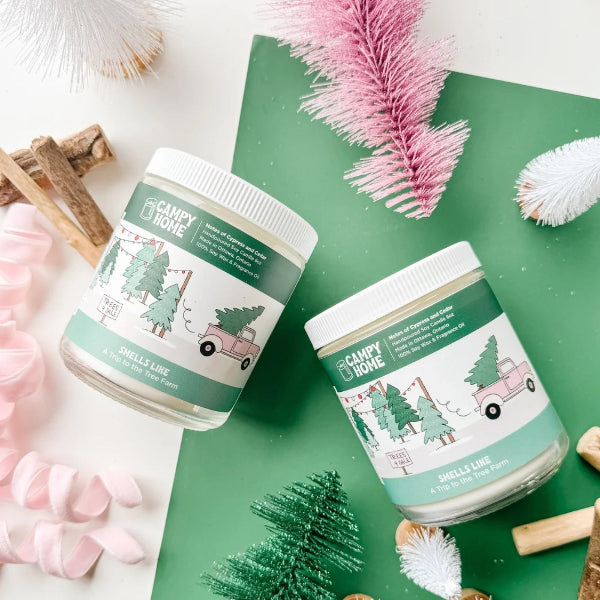 A Trip To The Tree Farm Candle | Campy Candles | boogie + birdie