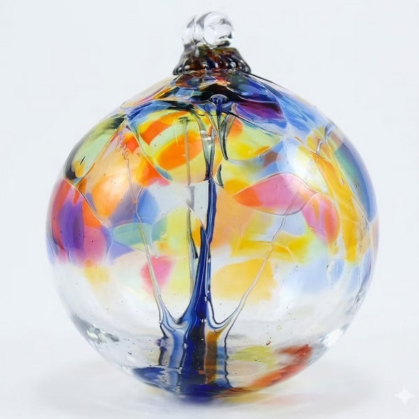 Tree of Hope Small Glass Ornament | Kitras Glassworks | boogie + birdie
