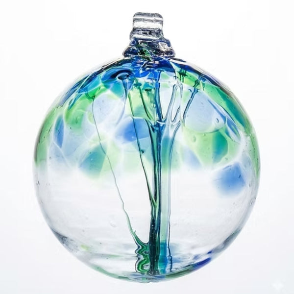 Tree of Kindness Small Glass Ornament |  Kitras Glassworks | boogie + birdie