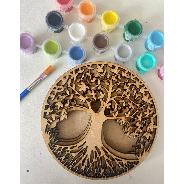 Tree of Life Shadowbox Kit | Our Little Makery | boogie + birdie