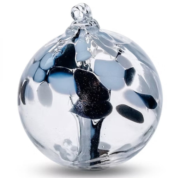 Tree of Peace Small Glass Ornament |  Kitras Glassworks | boogie + birdie