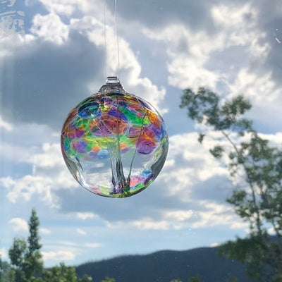 Tree of Summer Medium Glass Ornament | Kitras Glassworks | boogie + birdie