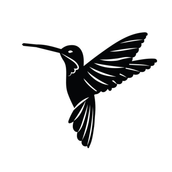 Hummingbird Post and Tree Black Metal Art | Northbound Elements | boogie + birdie