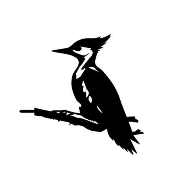 Woodpecker Tree Post Metal Decor | Northbound Elements | boogie + birdie