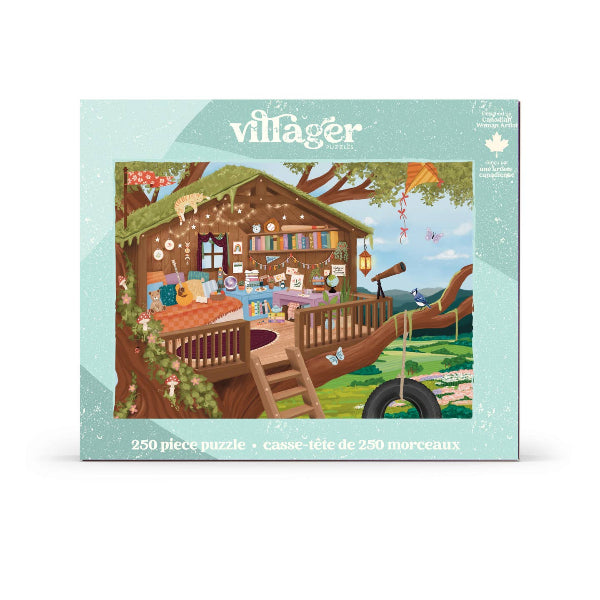 Treetop Hideout 250 Piece Puzzle | Villager Puzzles | boogie + birdie