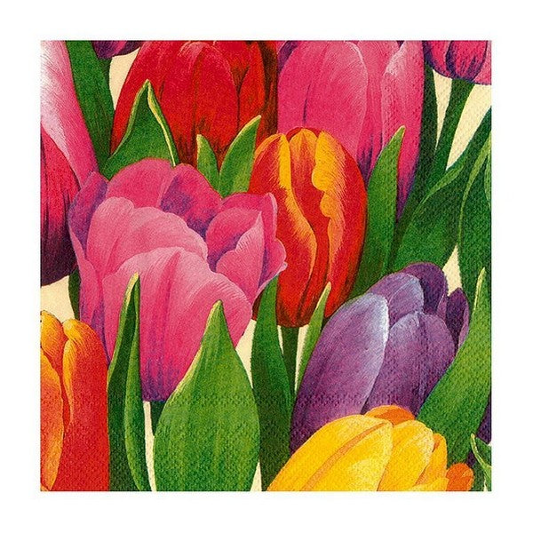 Tulip Time Lunch Napkins 20 Pack | Entertaining | boogie + birdie