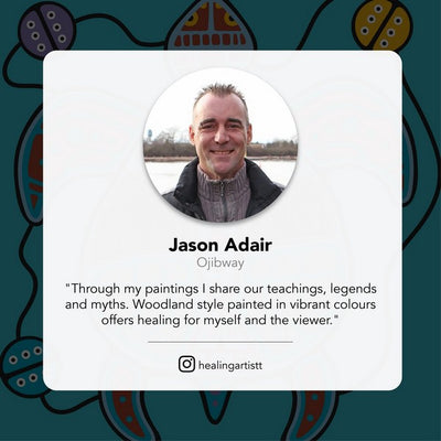 Turtle Ojibway 3D Magnet | Native Northwest | boogie + birdie