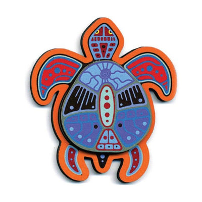 Turtle Ojibway 3D Magnet | Native Northwest | boogie + birdie