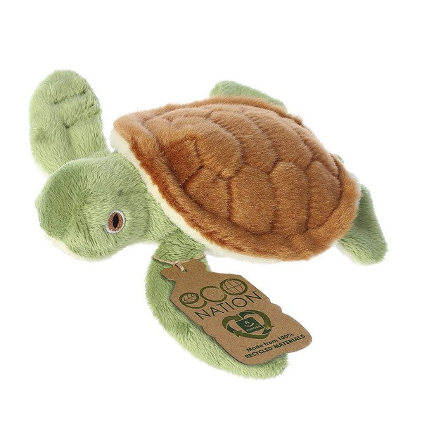 Mini Turtle Eco Nation Plush Toy | boogie + birdie