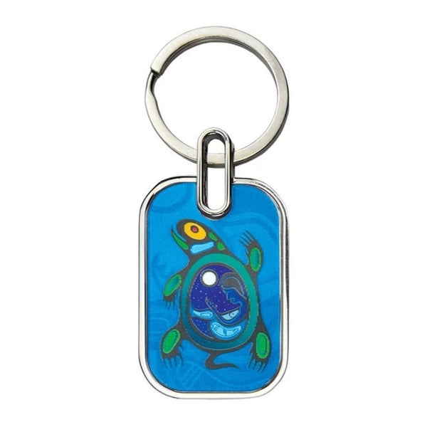 Turtle Lenticular Keychain - Anishinaabe | Native Northwest | boogie + birdie