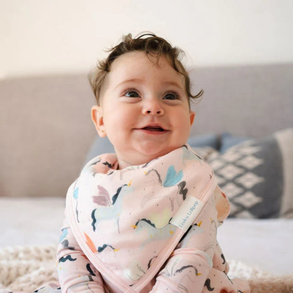 Unicorn Ballet Bandana Bib Set | Loulou Lollipop | boogie + birdie