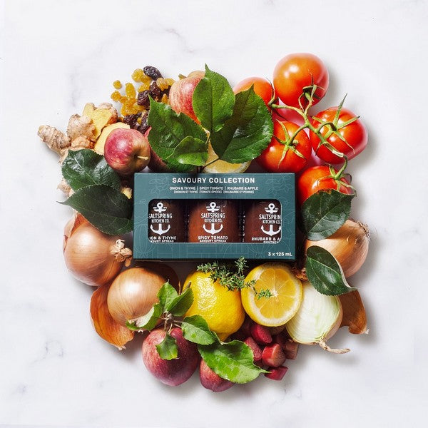 Savoury Spreads Trio Collection Gift Box | Saltspring Kitchen | boogie + birdie
