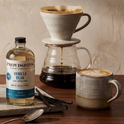 Vanilla Bean Coffee Syrup | Provisions Food Company | boogie + birdie