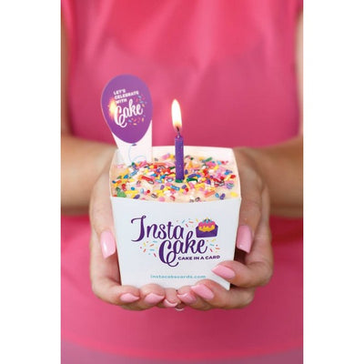 Vanilla Confetti Congratulations Cake Card